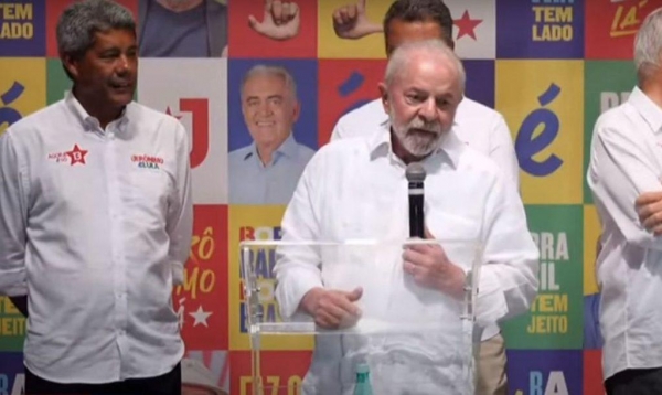 Lula, em campanha nesta quarta-feira (foto: Reprodução / Youtube)