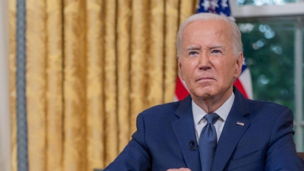 O presidente dos EUA, Joe Biden (foto), anunciou no domingo (21.jul.2024) que havia desistido de ser o candidato do Partido Democrata nas eleições de novembro...  Leia mais no texto original: (https://www.poder360.com.br/poder-internacional/leia-como-foi-o-fim-de-semana-em-que-biden-desistiu-da-reeleicao/) © 2024 Todos os direitos são reservados ao Poder360, conforme a Lei nº 9.610/98. A publicação, redistribuição, transmissão e reescrita sem autorização prévia são proibidas.