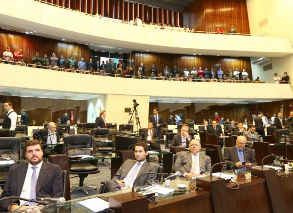 Assembleia: só quatro deputadas em 54 vagas (foto: Franklin de Freitas)
