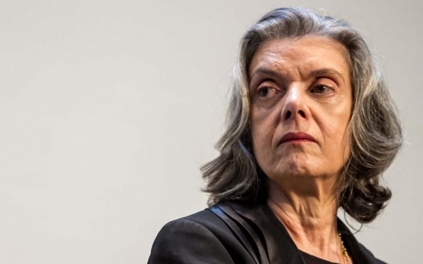 Ministra Cármen Lúcia em evento em São Paulo (Foto: Marivaldo Oliveira/Código19/Estadão Conteúdo)