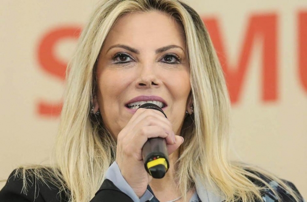 Cida: largando em vantagem (foto: Geraldo Bubniak)