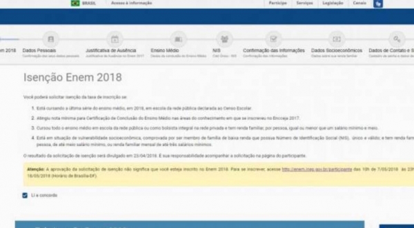 (Foto: Reprodução/Inep)