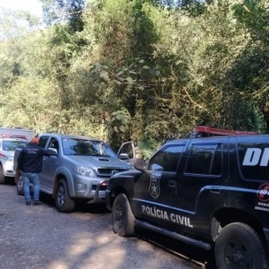 Trabalhos de buscas no local ocorreram na terça-feira (9) (Foto: Polícia Militar/ Divulgação)