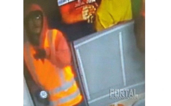 Imagem do suspeito. (Foto: Reprodução)