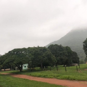 Mau tempo prejudicou buscas por aeronave na Serra do Mangaval, em Cáceres — Foto: Ciopaer/Divulgação