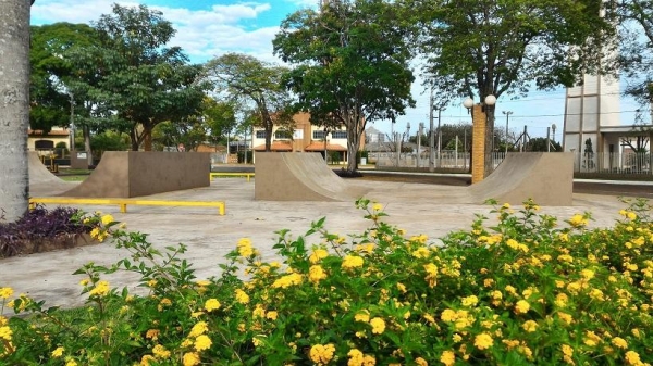 Praça da Bíblia em Nova Santa Rosa. (Foto: Portal Nova Santa Rosa)