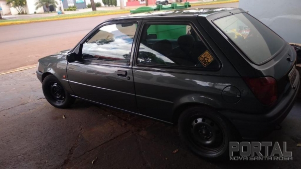 Veículo recuperado. (Foto: PM)