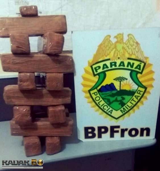 BPFron impede que Londrina seja abastecida com 24,800kg de maconha