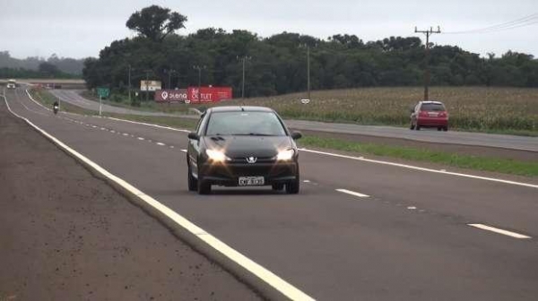 A duplicação da BR-163, de Toledo a Marechal Cãndido Rondon, iniciou em 2014. (Foto: Catve)