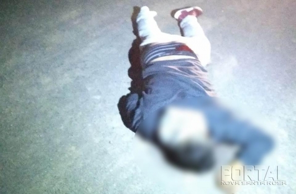 A Policia Civil foi acionada, juntamente com o IML, para proceder com a retirada do corpo. (Foto: Portal Palotina)