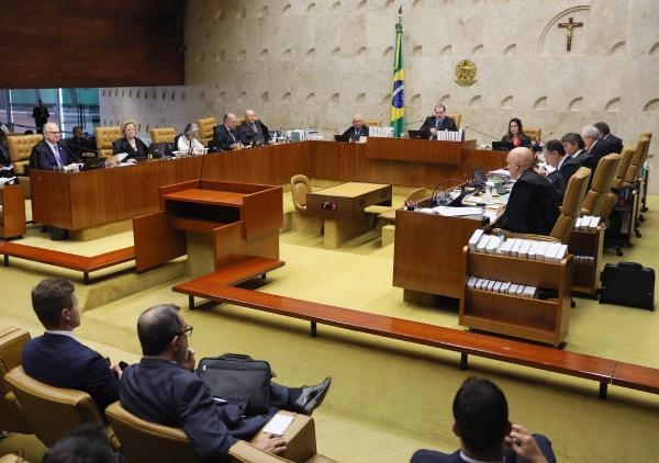 Plenário do STF: seis ministros votaram pela aceitação de recurso que pode afetar sentenças da Lava Jato (Foto: Nelson Jr./SCO/STF)