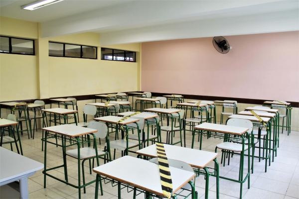 Escolas estaduais já estão se preparando para a volta das aulas presenciais (Foto: Divulgação/Seed-PR)