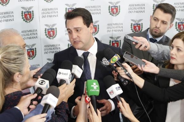 Ratinho Jr: novas adesões (Foto: Franklin de Freitas)