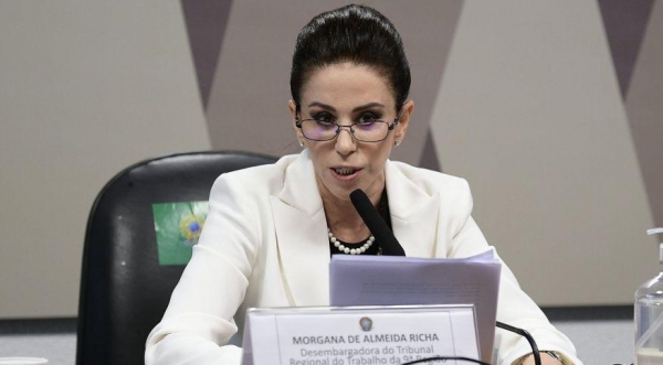 Morgana Richa, nova ministra do Tribunal Superior do Trabalho. Foto: Pedro França/Agência Senado