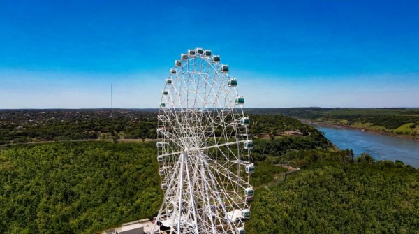 Com roda-gigante e volta de voos internacionais, Foz do Iguaçu reforça retomada do turismo Foto: Gramado Parks