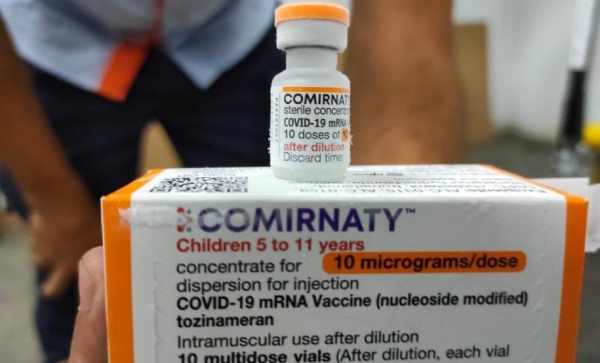 Vacina infantil da Pfizer Foto: Danilo Avanci/SESA