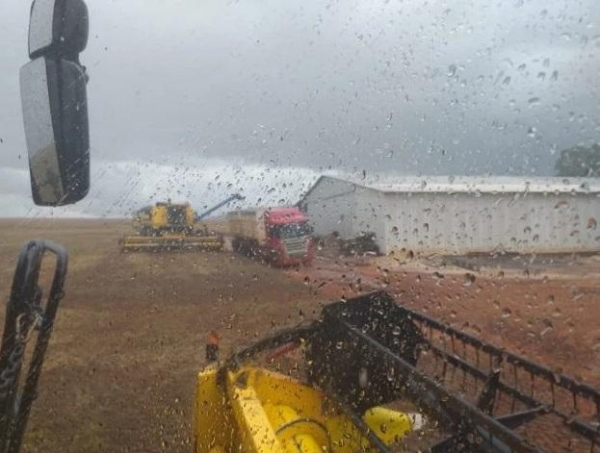 Chuva forte pode provocar estragos em áreas do Sul, alerta meteorologia Foto: Cleverson Bertamoni