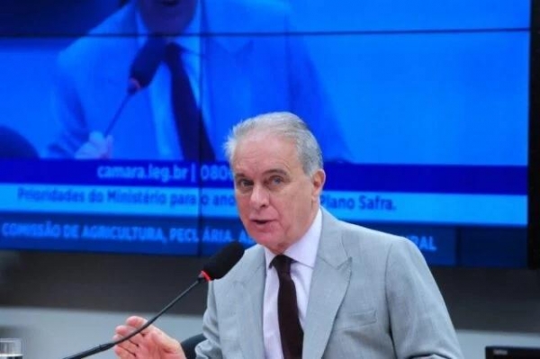 Ministro Marcos Montes na Câmara dos Deputados. Foto: Billy Boss/Câmara dos Deputados