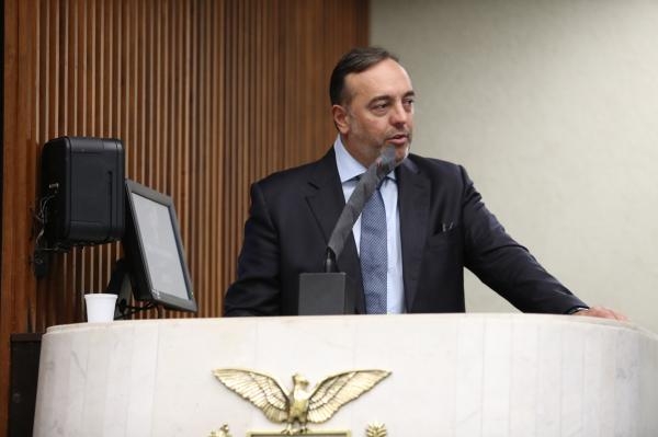 Francischini (União Brasil): paranaense foi cassado por divulgar informações falsas sobre urnas eletrônicas (Foto: Dálie Felberg/Alep)