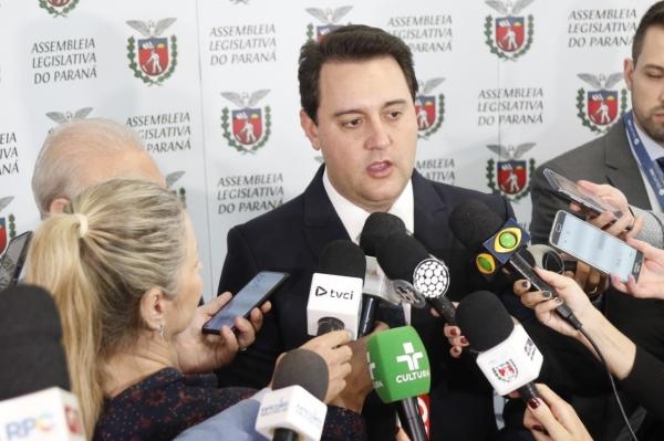 Ratinho Jr (PSD): aliança ampla (Foto: Franklin de Freitas)