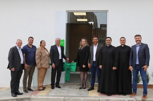A inauguração da agência é uma entrega para a comunidade. Foto: Jéssica Dona.
