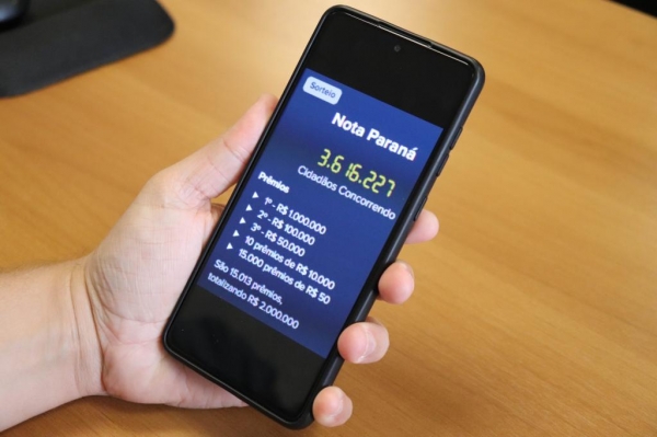 Fazenda faz mudanças na regulamentação do Nota Paraná e cria novas premiações Foto: SEFA/PARANÁ