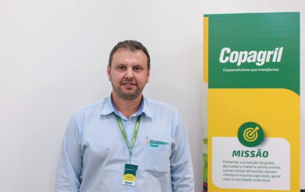Supervisor agronômico da Copagril, Paulo Brunetto. Foto: Assessoria.
