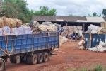 Idoso morre ao ser esmagado por fardo de material reciclável em Toledo — Foto: Gilmar Angelo/Toledo News