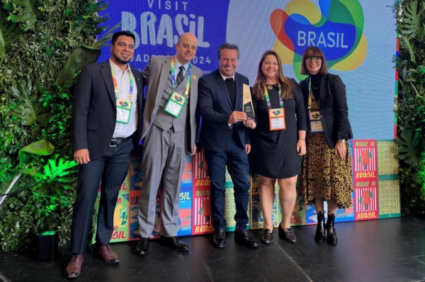 Foz do Iguaçu recebe prêmio como 5º destino mais buscado da América do Sul Foto: SETU