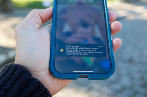 Novo sistema de alerta para desastres estará disponível para todo o Paraná em dezembro Foto: Gabriel Rosa/AEN