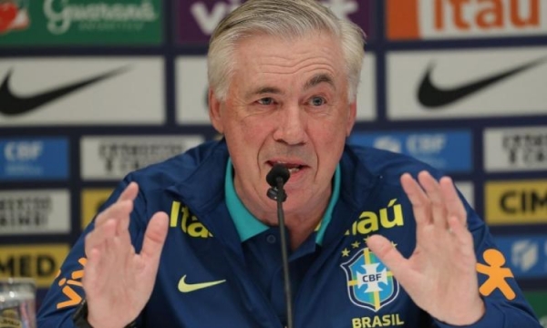 Carlo Ancelotti anuncia nesta segunda-feira (25) a lista de jogadores convocados para os últimos compromissos da seleção brasileira nas Eliminatórias