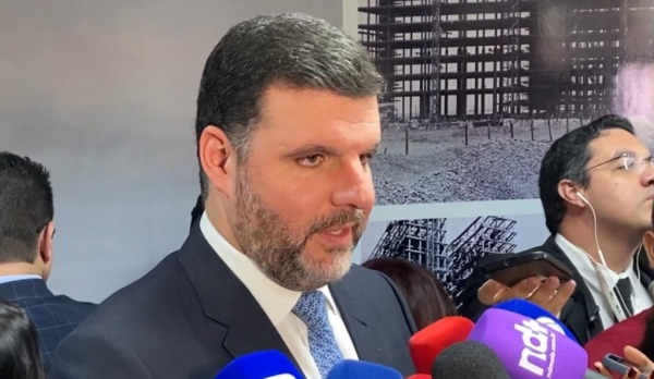 Lupion se filiou ao Republicanos em Brasília (Foto: reprodução / Ric RECORD)