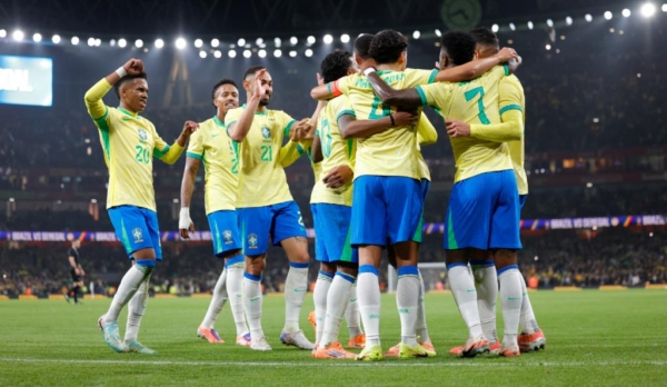 Brasil ganhou a última partida contra Senegal. (Foto: @rafaelribeirorio / CBF)