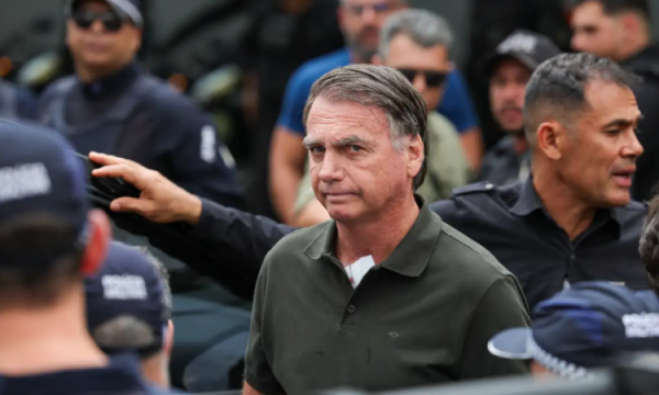 O ex-presidente Jair Bolsonaro